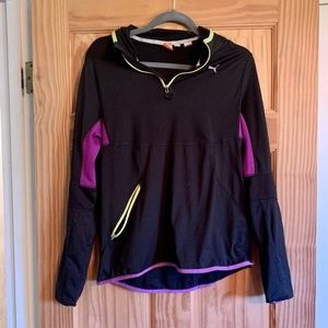 Puma Athletic Pullover Jacket Size Medium